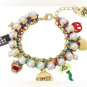 Betsey Johnson charm bracelet